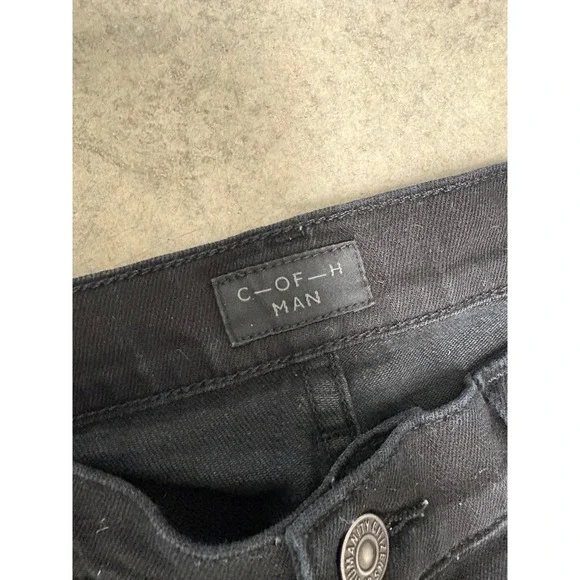 Citizens of Humanity Mens Bowery Black Denim Jeans‎ Slim Fit